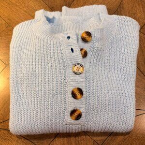 Women's Sweater, Large, Light Blue
